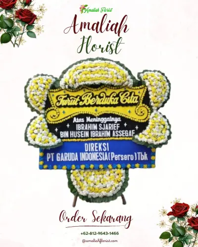 Papan Bunga Duka di Harjokuncaran